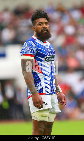 Rugby Union - Test Match - Barbarians v Samoa - The Stadium at Queen ...
