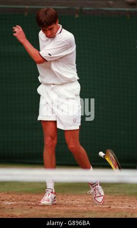 Wimbledon. Michael Stich Stock Photo