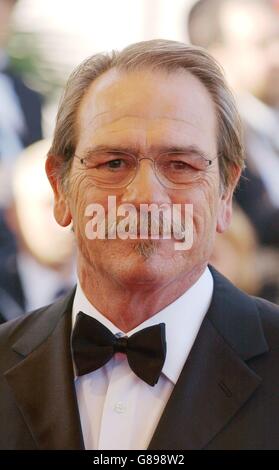 Cannes Film Festival 2005 - Three Burials of Melquiades Estrada Premiere. Tommy Lee Jones. Stock Photo