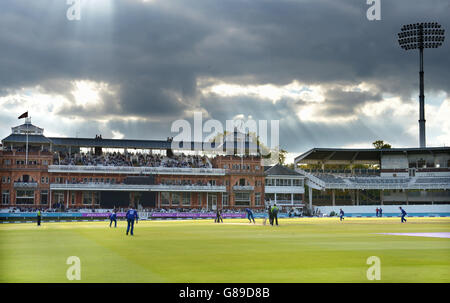 A general view of play during the Royal London One Day Cup Final at Lord's London. Stock Photo