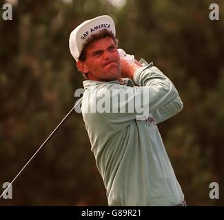 British Open Golf - Royal Troon Golf Club. Jesper Parnevik, Sweden Stock Photo