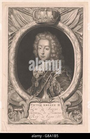 Viktor Amadeus I., König von Sardinien Stock Photo