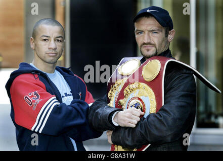 Boxing michael brodie scott harrison hi res stock photography and