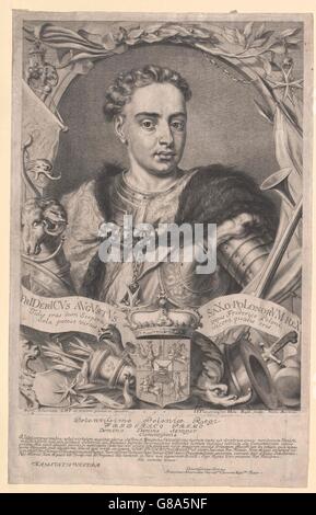 Friedrich August I., Kurfürst von Sachsen, als König August II. von ...