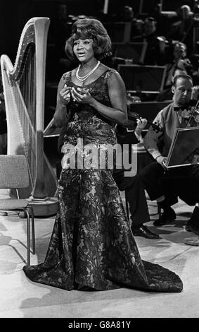 Grace Bumbry US opera singer Stock Photo