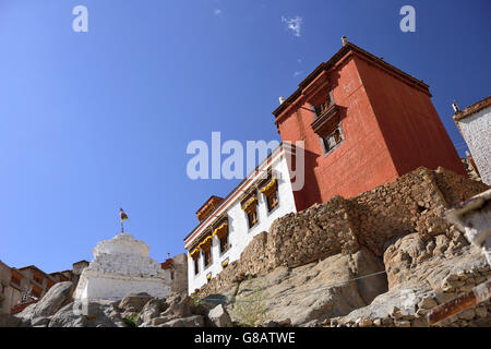 Old Town, Leh, Ladakh, Jammu and Kaschmir, India Stock Photo