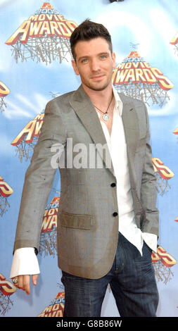 MTV Movie Awards 2005 - Shrine Auditorium. JC Chasez arrives. Stock Photo