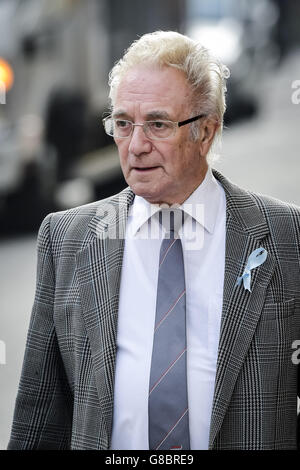 Grandfather of Becky Watts, John Galsworthy, arrives at Bristol Crown Court, Bristol, where her murder trial is continuing. Stock Photo