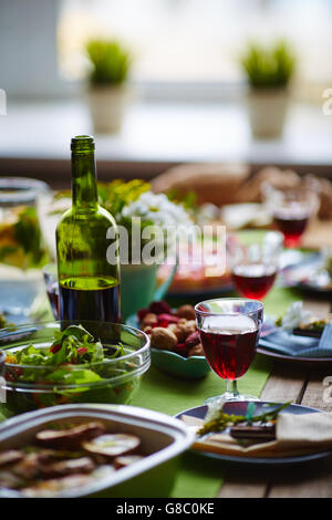 Served for guests Stock Photo