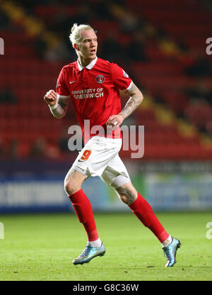 Soccer - Sky Bet Championship - Charlton Athletic v Preston North End - The Valley Stock Photo