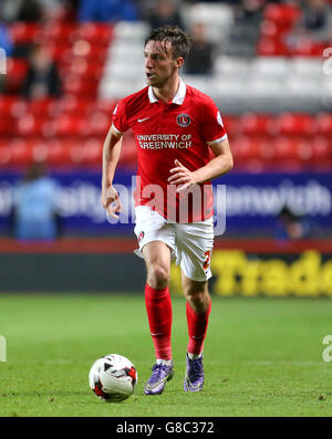 Soccer - Sky Bet Championship - Charlton Athletic v Preston North End - The Valley Stock Photo