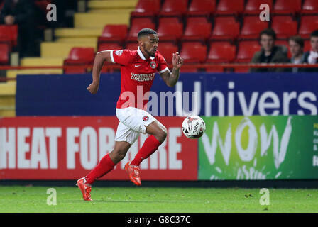 Soccer - Sky Bet Championship - Charlton Athletic v Preston North End - The Valley Stock Photo