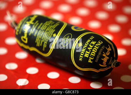 Stornoway Black Pudding Stock Photo