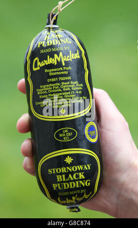 Stornoway Black Pudding Stock Photo