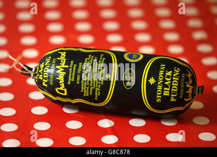 Stornoway Black Pudding Stock Photo