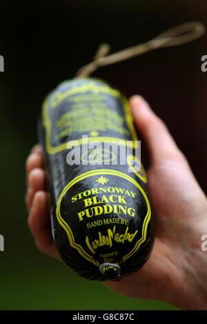 Stornoway Black Pudding Stock Photo