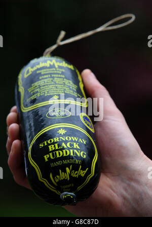 Stornoway Black Pudding Stock Photo