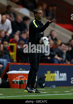 Soccer - Sky Bet Championship - Charlton Athletic v Preston North End - The Valley Stock Photo