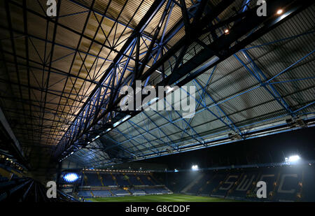 Soccer - Capital One Cup - Fourth Round - Sheffield Wednesday v Arsenal - Hillsborough. A general view of Hillsborough before kick-off Stock Photo