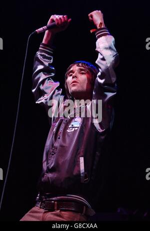 Former Stone Roses frontman Ian Brown performs live at HMV Oxford ...