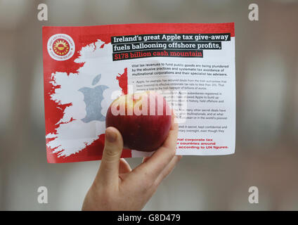 Tax protest - Dublin Stock Photo