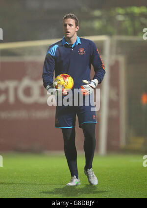 Soccer - Sky Bet League One - Bradford City v Blackpool - Valley Parade. Colin Doyle, Blackpool goalkeeper Stock Photo