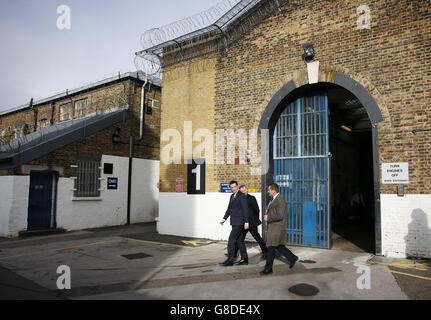 George Osborne visits HM Prison Brixton Stock Photo