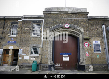 George Osborne visits HM Prison Brixton Stock Photo