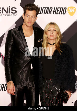 Mark Ronson and Josephine De La Baume attending the MTV European Music Awards 2015 held at the Mediolanum Forum di Assago in Milan, Italy. Picture date: Sunday October 25, 2015. See PA Story: SHOWBIZ EMA. Photo credit should read: Yui Mok/PA Wire Stock Photo