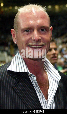 Library file dated 10/10/2004 of former footballer Paul Gascoigne who has been offered the chance to come out of retirement by Clyde manager Graham Roberts, Saturday June 18, 2005. Roberts, a fellow former Tottenham and Rangers player, is keen on making the 38-year-old former England midfielder his player-coach for the coming season. See PA story SOCCER Gascoigne. PRESS ASSOCIATION Photo. Photo credit should read: PA. Stock Photo