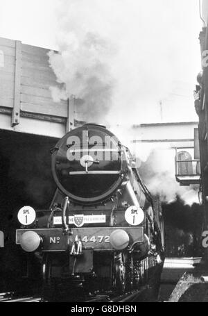 Transport - Flying Scotsman - London Stock Photo