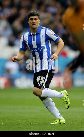 Soccer - Sky Bet Championship - Sheffield Wednesday v Hull City - Hillsborough Stadium. Sheffield Wednesday's Fernando Forestieri Stock Photo