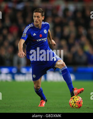 Soccer - Barclays Premier League - Stoke City v Chelsea - Britannia Stadium. Nemanja Matic, Chelsea Stock Photo