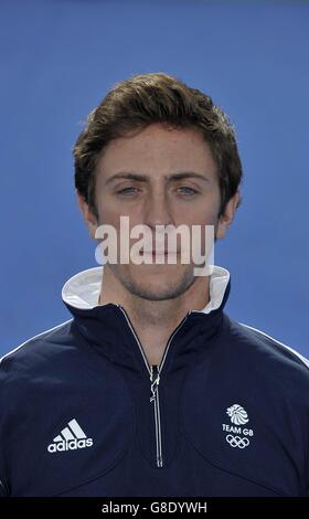 Bisham Abbey, Buckinghamshire, UK. 28th June, 2016. James Bailey, 25, Epping, mens hockey. TeamGB announces the hockey team for the Rio2016 Olympics. National Hockey Centre. Bisham Abbey. Buckinghamshire. UK. 28/06/2016. Credit:  Sport In Pictures/Alamy Live News Stock Photo