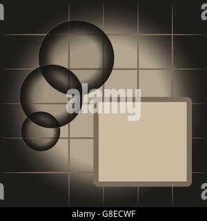 Gray-brown abstract background with space for test Vector. EPS10 Stock Vector