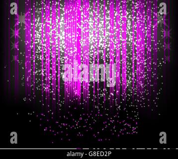 Abstract blurred glowing background with sparks. Vector illustration. EPS10 Stock Vector