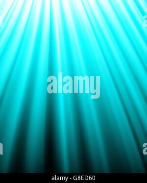 background of blue luminous rays. Vector. EPS10 Stock Vector