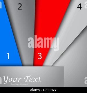 design with color banners website, presentation template, abstract background, Vector. Eps10 Stock Vector