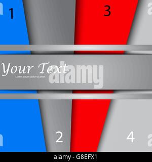 design with color banners website, presentation template, abstract background, Vector. Eps10 Stock Vector