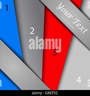 design with color banners website, presentation template, abstract background, Vector. Eps10 Stock Vector
