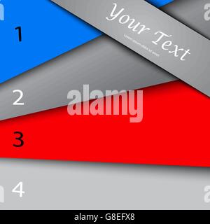design with color banners website, presentation template, abstract background, Vector. Eps10 Stock Vector