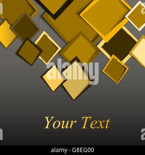 abstract Rounded rectange text boxes with colorful background design vector Stock Vector