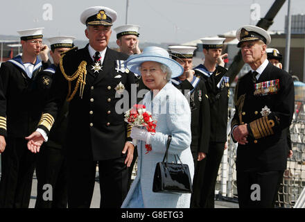 Trafalgar 200 - International Fleet Review - Portsmouth Stock Photo