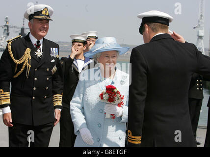 Trafalgar 200 - International Fleet Review - Portsmouth Stock Photo