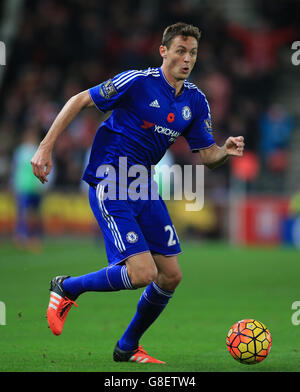 Soccer - Barclays Premier League - Stoke City v Chelsea - Britannia Stadium. Nemanja Matic, Chelsea Stock Photo