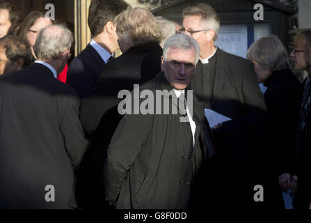 Michael Meacher funeral Stock Photo