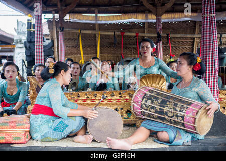 Gamelan orchestra, Bali Stock Photo