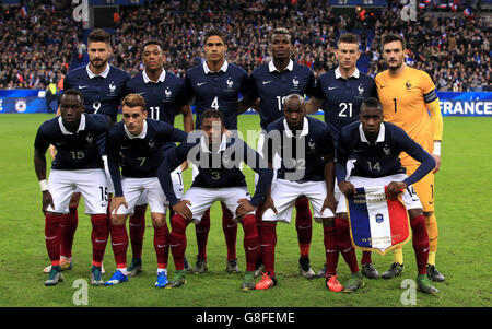 Olivier Giroud, Paul Pogba And Blaise Matuidi Of France Celebrate After 