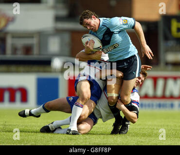 Rugby League - Engage Super League - Wakefield Wildcats v St Helens - Atlantic Solutions Stadium Stock Photo