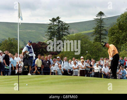 Golf - Barclays Scottish Open 2005 - Loch Lomond Stock Photo